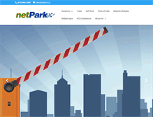Tablet Screenshot of netpark.us